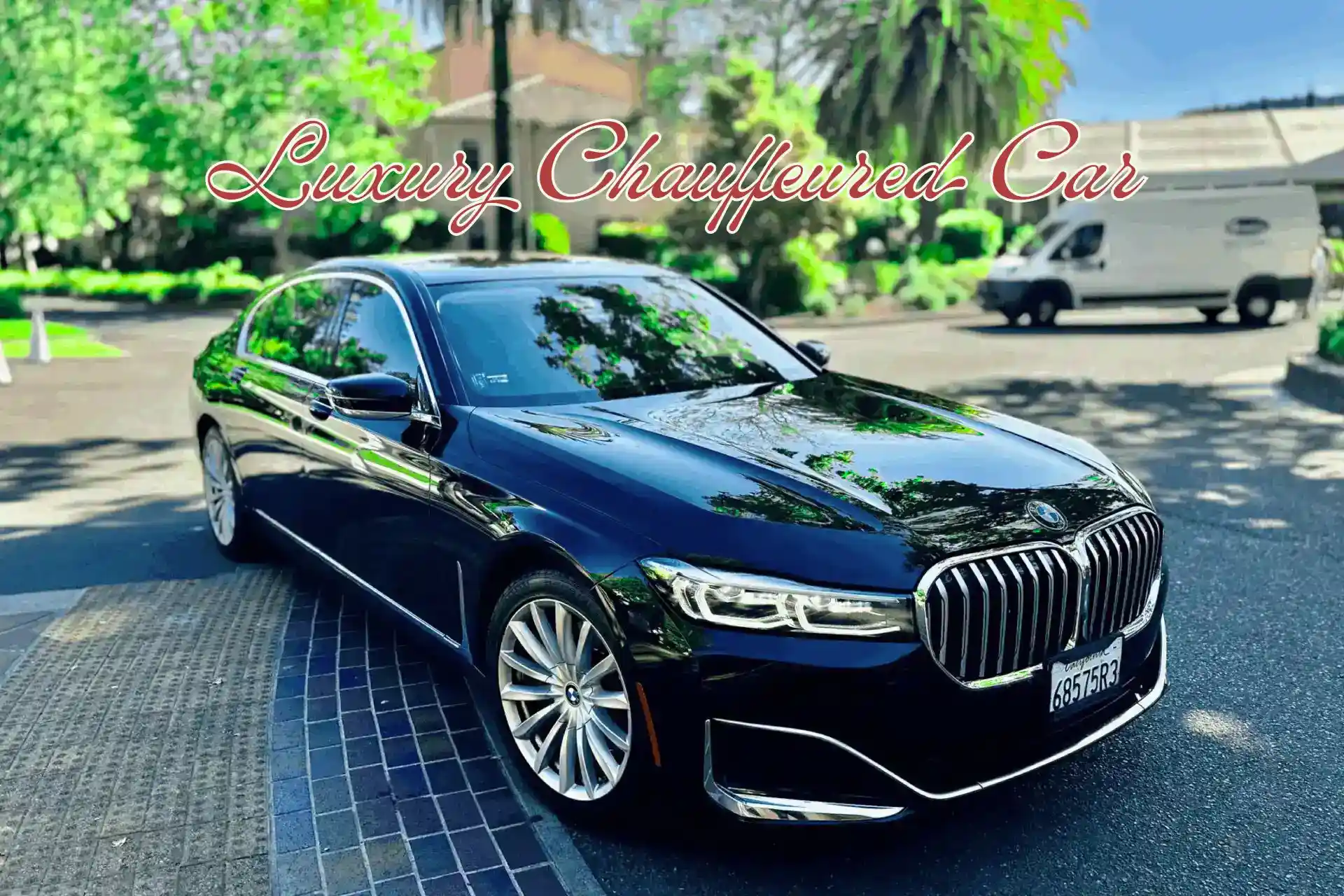 luxury chauffeured car